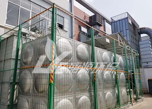 江南-广州索菲亚家具循环喷淋废水处理设备工程
